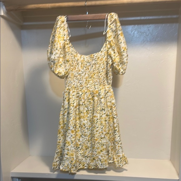 Sienna Sky Yellow and White Floral Mini Dress - Picture 8 of 8